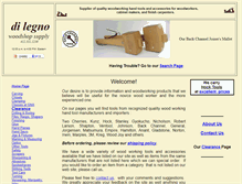 Tablet Screenshot of dilegnosupply.com